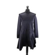 Pre-owned Silk dresses Dior Vintage , Blue , Dames