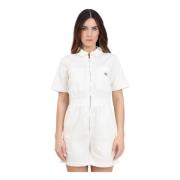 Playsuits Dickies , White , Dames