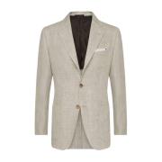 Blazers Kiton , Beige , Heren