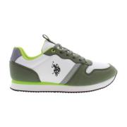 Groene Sportschoenen voor Heren U.s. Polo Assn. , Green , Heren