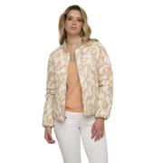 Omkeerbaar Gewatteerd Vest Beach Leo Rino&Pelle , Beige , Dames