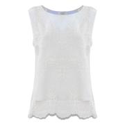 Mouwloze Top Kocca , White , Dames