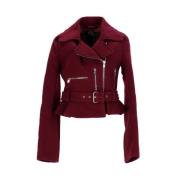 Pre-owned Wool outerwear Alexander McQueen Pre-owned , Red , Dames