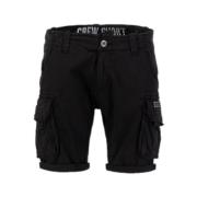 Trousers Alpha Industries , Black , Heren