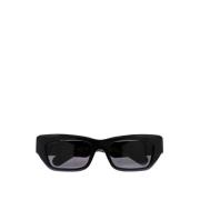 Dames accessoires zonnebril zwart Ss23 Gucci , Black , Dames