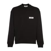 Sweatshirts Msgm , Black , Heren