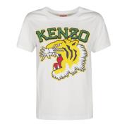 T-Shirts Kenzo , White , Dames