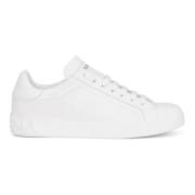 Witte platte schoenen Dolce & Gabbana , White , Heren