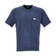 T-Shirts Fay , Blue , Heren