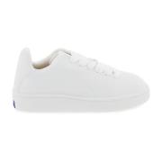 Leren Sneaker Opbergdoos Burberry , White , Dames