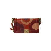Pre-owned Leather chanel-bags Chanel Vintage , Multicolor , Dames