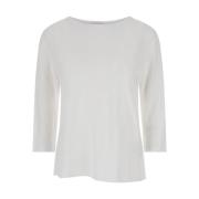 Long Sleeve Tops Allude , White , Dames