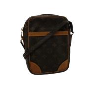 Pre-owned Canvas louis-vuitton-bags Louis Vuitton Vintage , Brown , Da...