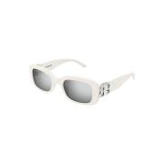 Sunglasses Balenciaga , White , Dames