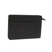 Pre-owned Leather louis-vuitton-bags Louis Vuitton Vintage , Black , D...