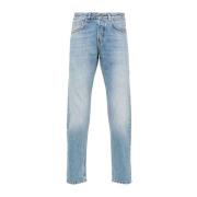 Slim-fit Jeans Eleventy , Blue , Heren