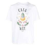 Biologisch katoenen T-shirt Casablanca , White , Heren