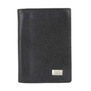 Pre-owned Leather wallets Dunhill Pre-owned , Black , Dames