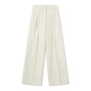 Wide Trousers MOS Mosh , Beige , Dames