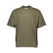 Studio TEE Groene T-shirts Olaf Hussein , Green , Heren