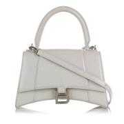 Pre-owned Leather balenciaga-bags Balenciaga Vintage , White , Dames