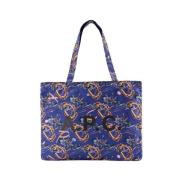 Pre-owned Tote Bags A.p.c. , Blue , Dames