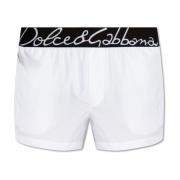 Zwembroek Dolce & Gabbana , White , Heren