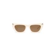 Zonnebril Alexander McQueen , Beige , Dames