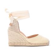 Wedges Castañer , White , Dames