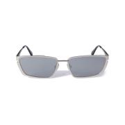 Oeri119 7272 Sunglasses Off White , Gray , Unisex