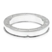 Pre-owned White Gold rings Bvlgari Vintage , Gray , Dames