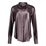 blouses metalic Est'Seven , Purple , Dames