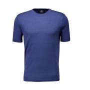 Genti T-Shirt Blauw - S - Heren Genti , Blue , Heren