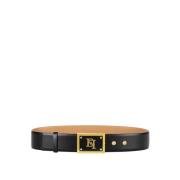 Belts Elisabetta Franchi , Black , Dames