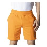 Casual Shorts Suns , Orange , Heren