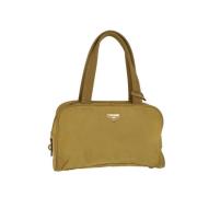 Pre-owned Nylon handbags Prada Vintage , Beige , Dames