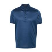 Blauwe T-shirts en Polos Corneliani , Blue , Heren