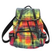 Pre-owned Fabric backpacks Burberry Vintage , Multicolor , Dames