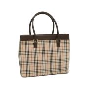Pre-owned Nylon totes Burberry Vintage , Beige , Dames