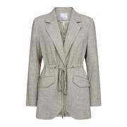 Tie String Blazer Stone Co'Couture , Gray , Dames