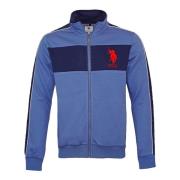 Heren Sweatjacket Nels U.s. Polo Assn. , Blue , Heren