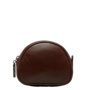 Pre-owned Leather pouches Burberry Vintage , Brown , Dames