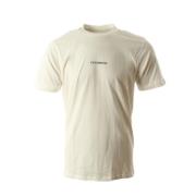 Witte Katoenen Jersey T-shirt C.p. Company , White , Heren