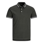 Heren Polo Shirt Slim Fit Jack & Jones , Green , Heren