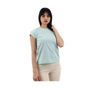 T-Shirts Elisabetta Franchi , Blue , Dames