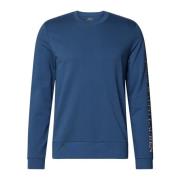 Gezellig Logo Print Pyjama Sweatshirt Ralph Lauren , Blue , Heren