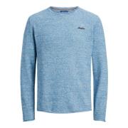 Heren Gebreide Trui Paul Tons Jack & Jones , Blue , Heren