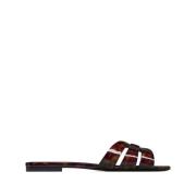 Sliders Saint Laurent , Brown , Dames