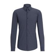 Casual Shirts Hugo Boss , Blue , Heren