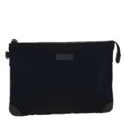 Pre-owned Nylon clutches Burberry Vintage , Black , Dames